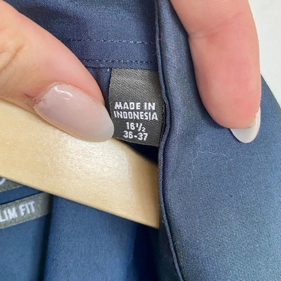 Kenneth Cole Slim Fit Button Down Dress Shirt - Picture 4 of 9